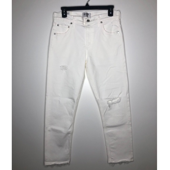 AGOLDE Isabel Mid-Rise Slim Straight Jean in Prism - Picture 4 of 7